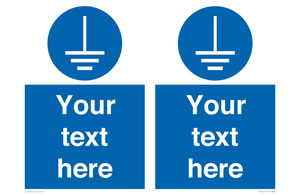 Custom Connect to Earth Sign